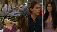 Poppy and Sheila have a food fight, Luna strips on The Bold and the Beautiful | Image: CBS